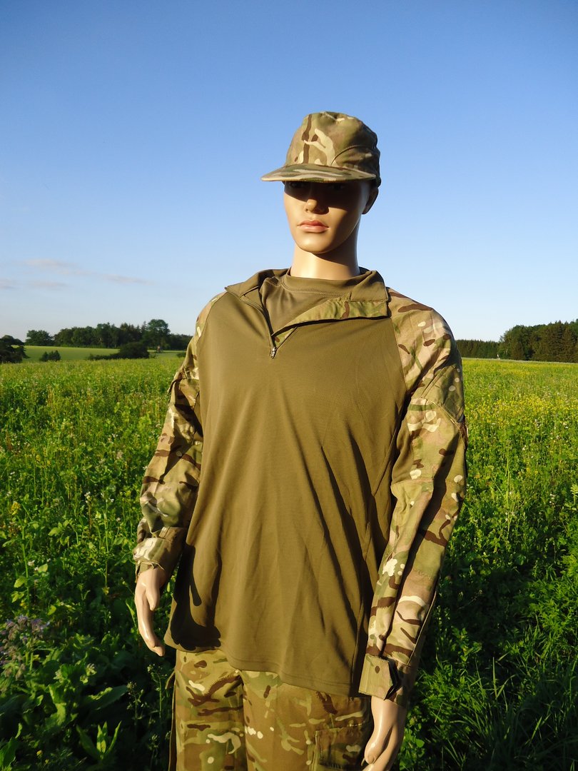 Combat Shirt MTP tarn Hot Weather GB Brit Army Hemd neuwertig Original Brit 