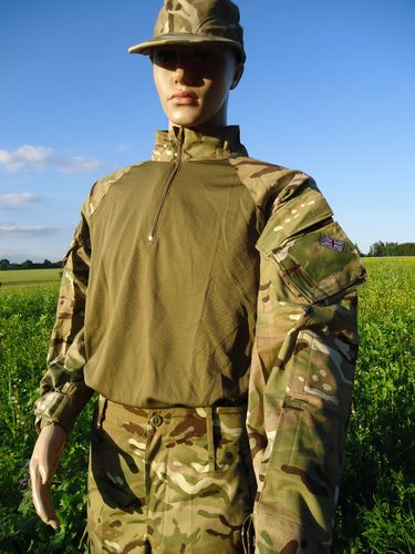 Britis. Army  Combat Shirt, "UBAC", MTP tarn, "Armour"  neuwertig