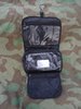Holländische Army Waschzeugtasche  faltbar schwarz neuwertig