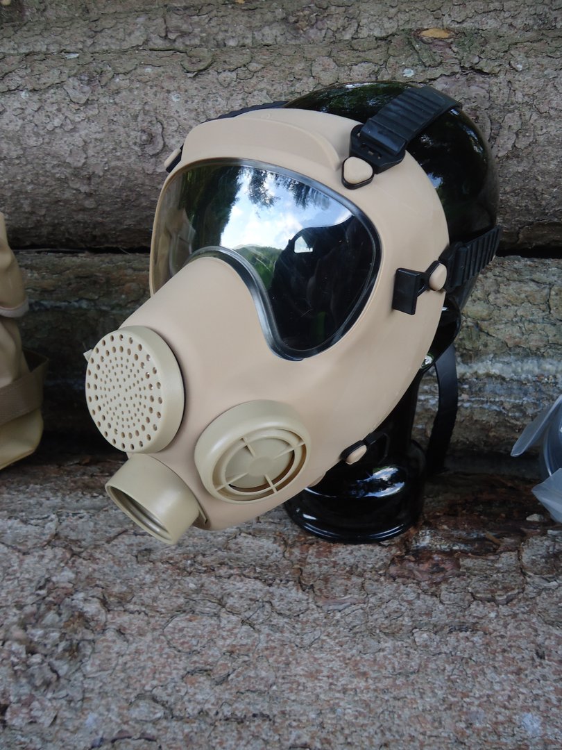 Original Polnischer Schutzmaskenfilter MP5 Ersatzfilter Gasmaske überlagert EU 