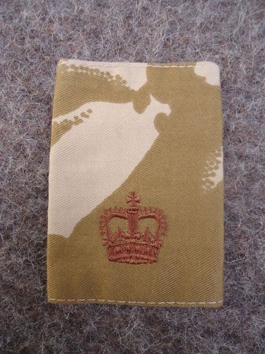 Britisch Army  Gradabzeichen  Company Sergeant Major DPM desert gebraucht