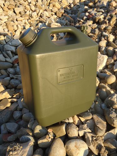 Schwedische Armee Wasser  Kanister 25 l oliv gebraucht