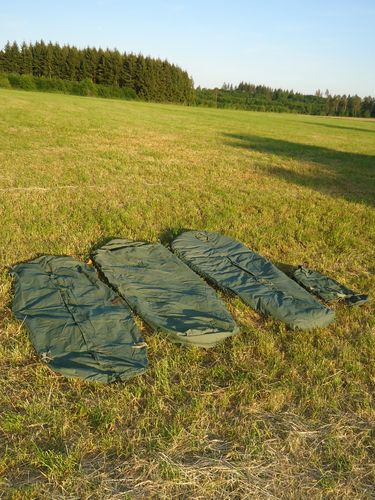 Britisch Army Schlafsack System, "Modular", 4-teilig, gebraucht