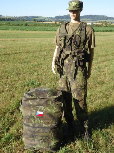 Tschechische Armee Kampf - Tragerucksack CZ tarn gebraucht