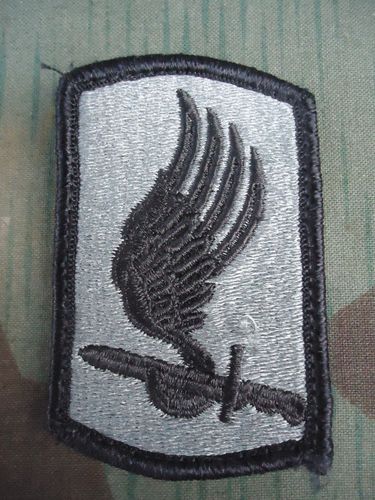 US Army Abzeichen  173rd Airborne Brigade ACU mit Klett gebraucht