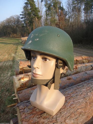 Italienische Armee Balistik Helm grün gebraucht