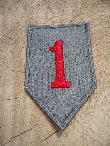 US Army Abzeichen  1 st Infantry Division  mit Klett